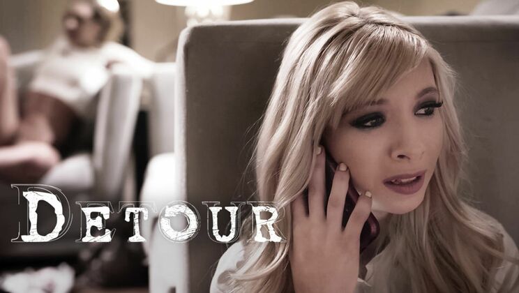 [PureTaboo] - Deepthroat and Pussy Licking on a Detour - Carmen Caliente - Kenzie Reeves - Alex Legend