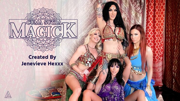 [ModelTime] - Blonde and Brunette Lesbians: Big Tits and Ass - Ariella Ferrera - Jayden Cole - Serene Siren - Jenevieve Hexxx