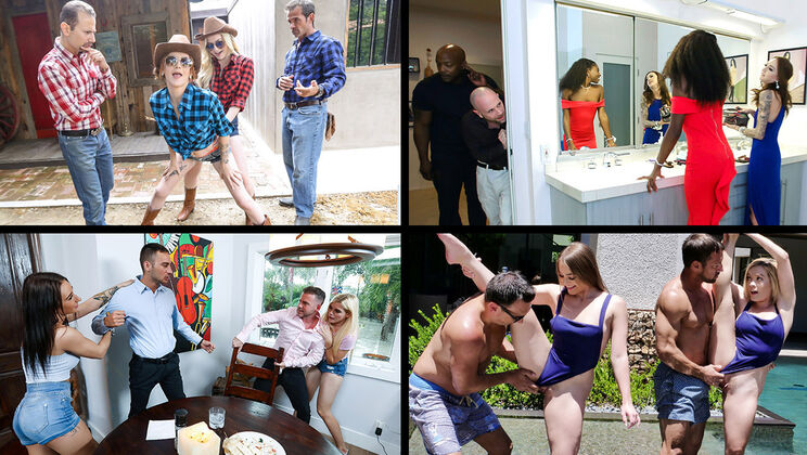 [DaughterSwap] - Family Taboo: Swap and Share - Riley Star - Katie Kush - Megan Hughes - Kenzie Madison