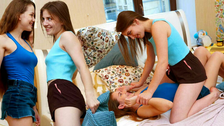[ClubSweethearts] - Flamy Nika and Milana Taylor Share Pussy Fun
