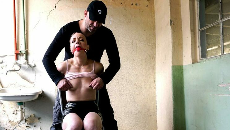 [Submissed] - Heels and bondage for brunette Lilit