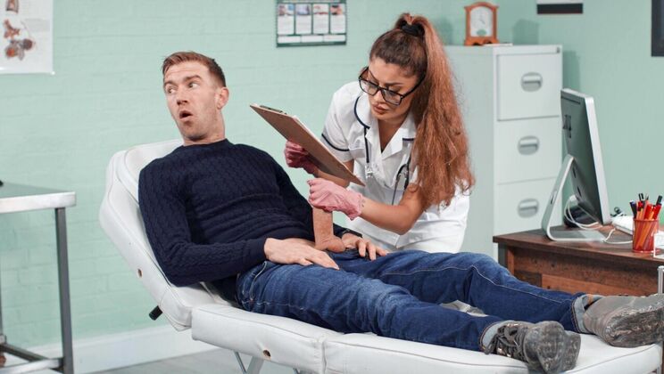 [Brazzers] - Doctor Danny D Performs Deepthroat on Marina Maya