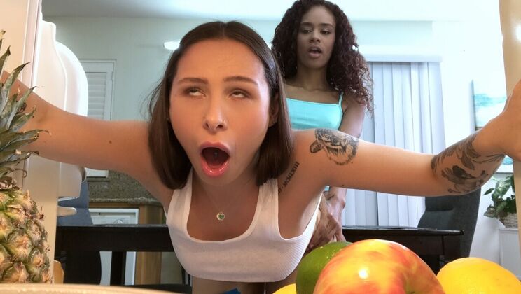 [Brazzers] - Lesbian Strap-On Fun: Scarlit Scandal & Mia Moore Cheat Together - Scarlit Scandal - Mia Moore