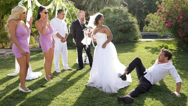 [Brazzers] - Bridezilla Fucks Them All Again - Kyle Mason - Rita Daniels - Avery Jane