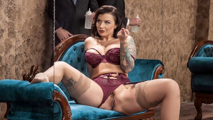 Lounging For Tattooed Girls With Big Tits