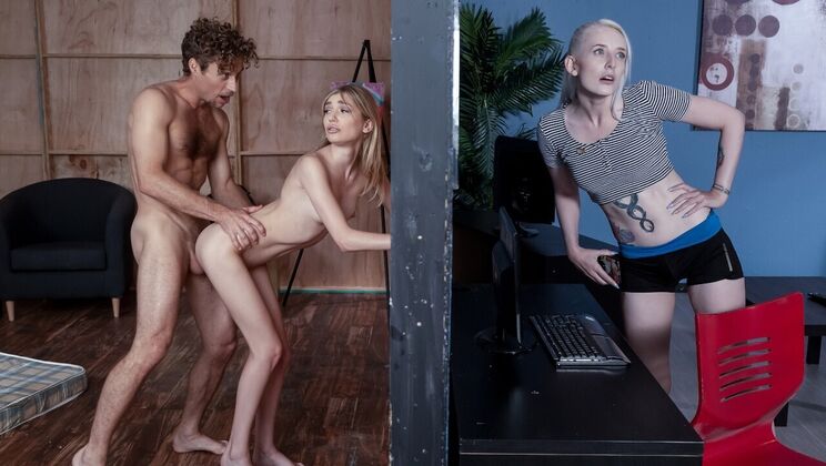 [Brazzers] - Blonde Babe Marykate Moss in a Steamy Sex Tape - Michael Vegas - Marykate Moss