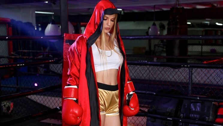 Sporty and Sexy Boxer Babe