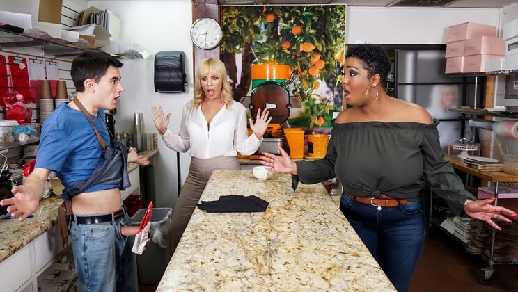 [LilHumpers] - Face Sitting Barista Dana DeArmond - Layton Benton - Dana DeArmond - Jordi El Niño Polla