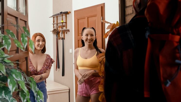 [MomsBangTeens] - Standing Doggystyle At Homestay