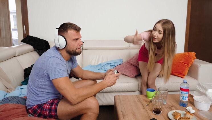 [TeensLoveHugeCocks] -  Shaved Pussy, Dirty Fuck