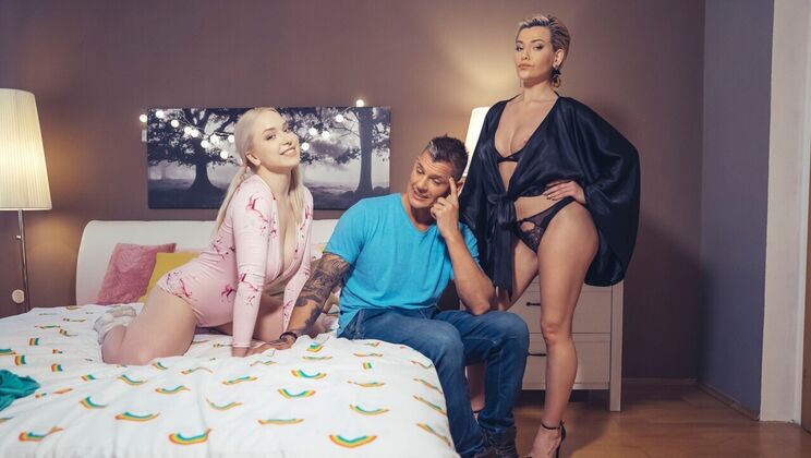 [FakeHubOriginals] - Blonde Teen Stuck in Tent with Big Cock - Subil Arch - Vera Jarw - Damian Dickey