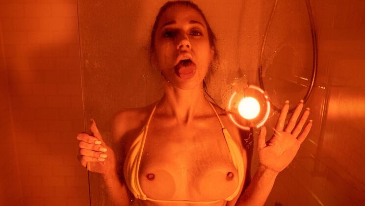 Outdoor Gagging and Deepthroat with Alex