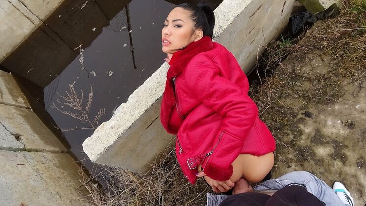 Big Boobs Thai Girl Loves Doggystyle Fucking