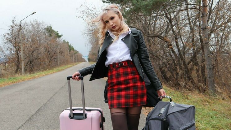 [StrandedTeens] - Blowjob and Then Doggystyle Fuck - Stacy Starando - Alan Freeman