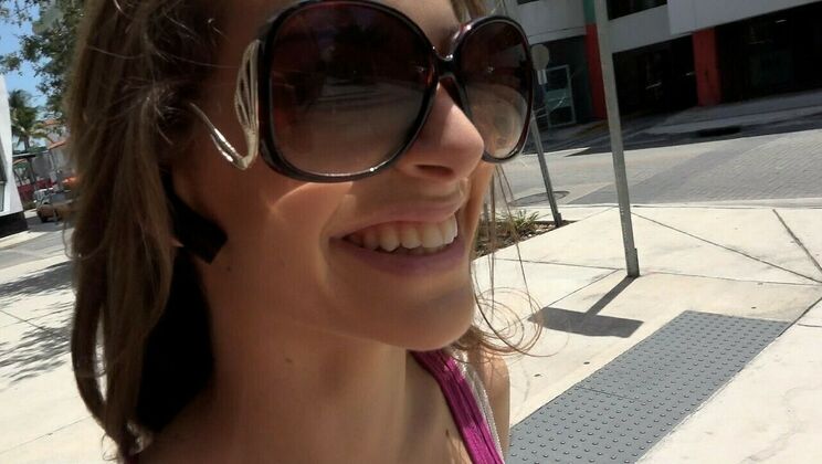 Petite Brunette Kimmy Granger Shakes Her Booty