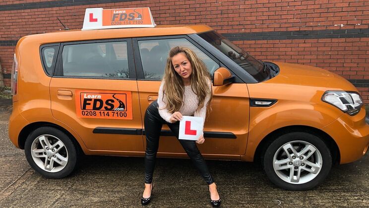 [FakeDrivingSchool] - Outdoor Sex with Tattooed MILF and Young Guy - Luke Hardy - Classy Filth