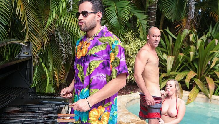 [SneakySex] - Bailey Brooke's Cumshot on Her Face - Bailey Brooke - Sean Lawless