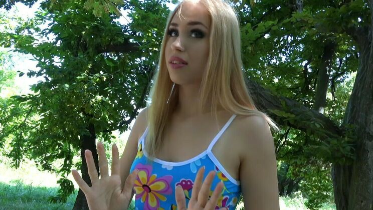 Alana Moon's European Blonde Sextape