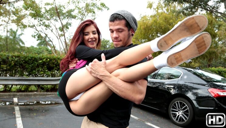 [8thStreetLatinas] - Shaved Latina Gets Facial Cum