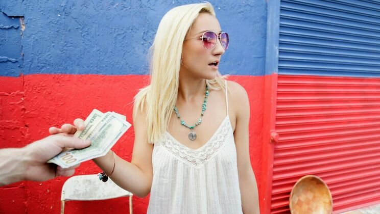 [PublicPickups] - Jade Amber's Public Sex Scene - Brick Danger - Jade Amber