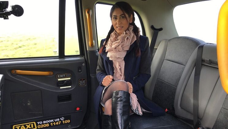 [FakeTaxi] - British Babe Sahara Knite Gets a Facial - John - Sahara Knite