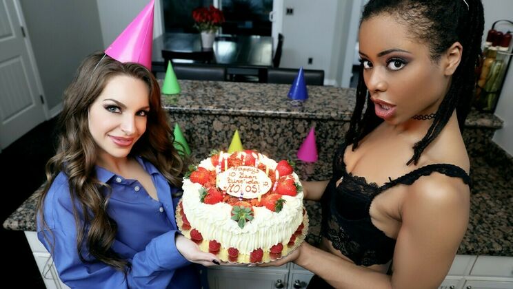 [ShareMyBF] - Birthday Bang: Mofos Turns 10 with Kira Noir, Kimmy Granger, Xander Corvus - Kira Noir - Kimmy Granger - Xander Corvus