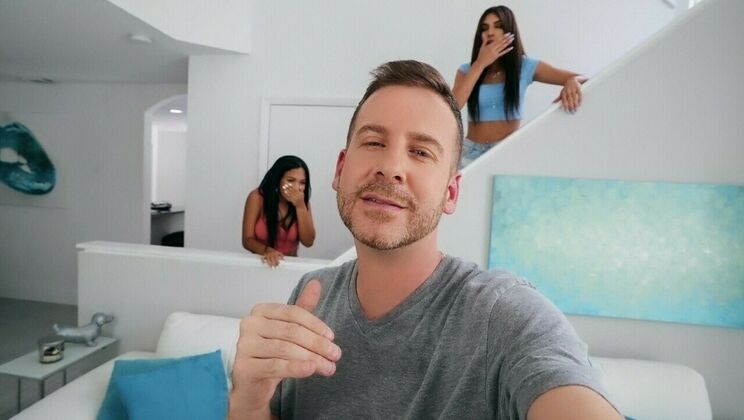 [ShareMyBF] - Blowjob and Handjob with Cheating Boyfriend - Tony Rubino - Dana Wolf - Alina Belle