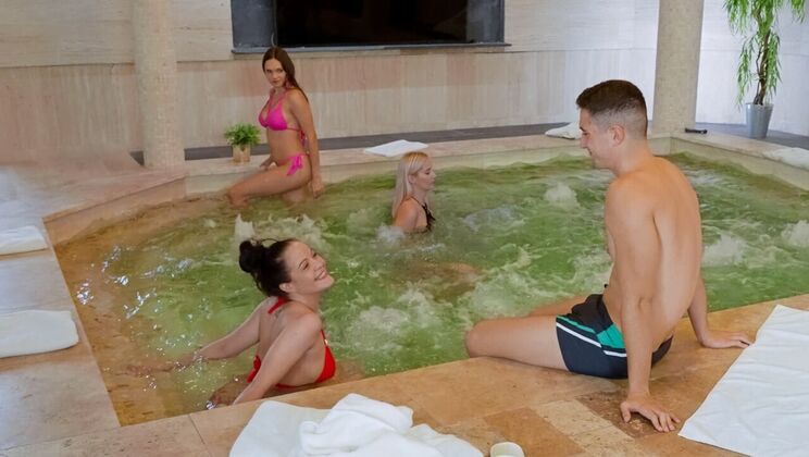 [RKPrime] - Ass Fingering Spa Cheat - Irina Cage - Jimmy Bud