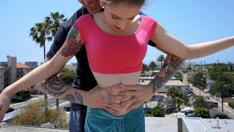 [Don'tBreakMe] - Trimmed Pussy Gets Pounded in Reverse Cowgirl - Anna de Ville