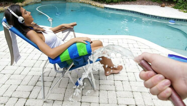 [LatinaSexTapes] - Latina Girlfriend Gets Cum on Pussy Prank - Victoria Valencia