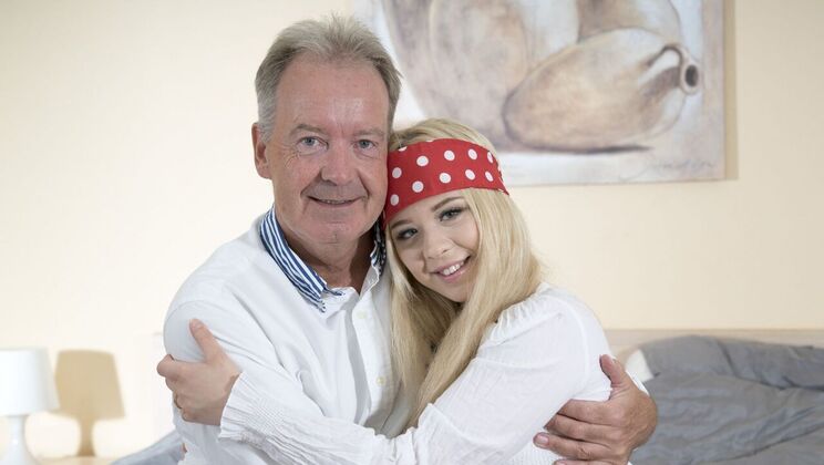 [Oldje] - 69 and Cum Swallowing with Petite Blonde Teen