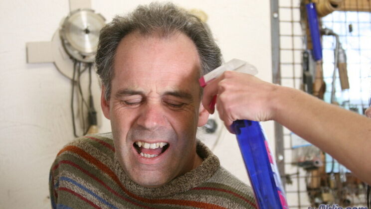 [Oldje] - Deepthroat and Cum Swallowing with Tattooed Girl - Goldie - Erick