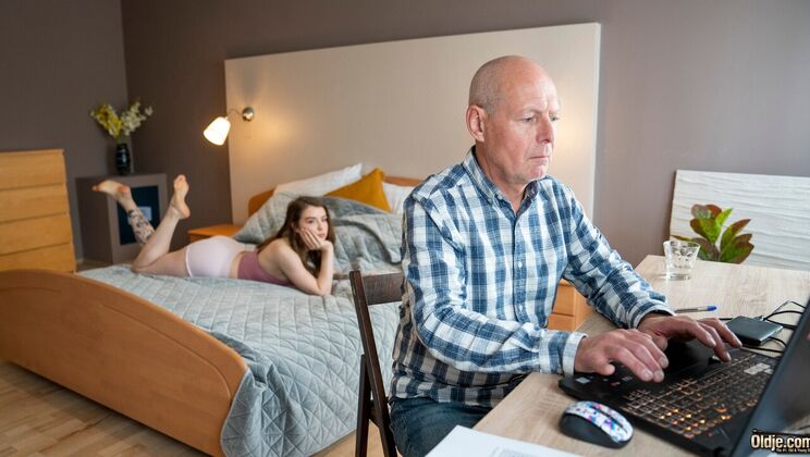 [Oldje] - Cumshot and Ball Licking - Eden Ivy - Richard