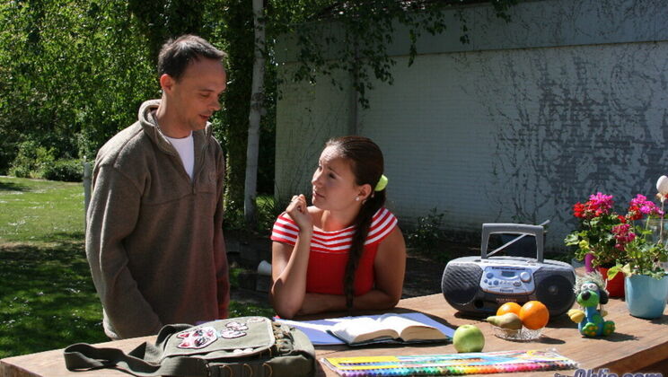 [Oldje] - Natural Tits Claudia Rossi Gets Anal