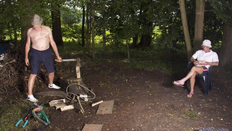 [Oldje] - Young Blonde Gets Spanked and Fucked - Alessandra Jane - David