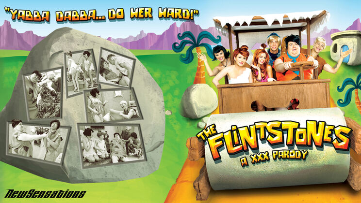 [NewSensations] - Lesbian Sex Toys in Flintstones Parody - Seth Gamble - Hillary Scott - Brooke Lee Adams - Anthony Rosano - Missy Stone - Hayden Winters - Dale Dabone