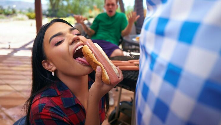 [Dilfed] - Outdoor Sex with Natural Tits Latina - Ryan Driller - Summer Col