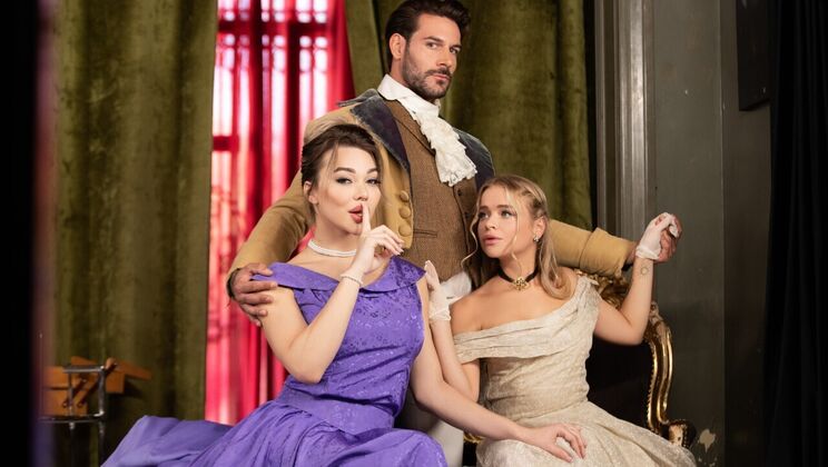 [TransAngels] - Big Cock Blowjob with Alexa Flexy - Alexa Flexy - Emma Rose - Papi Kocic