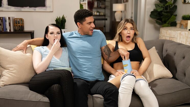 [TransAngels] - Masturbation and Deep Throat Fun - Emma Rose - Andre Stone