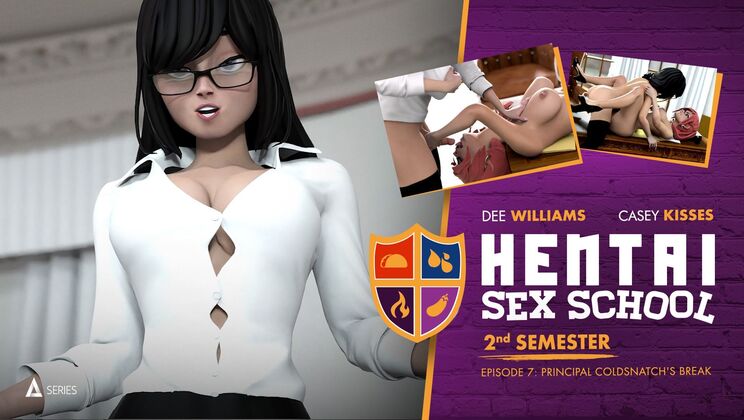 [HentaiSexSchool] - Principal Coldsnatch's Break - A Shemale Encounter - Dee Williams - Casey Kisses