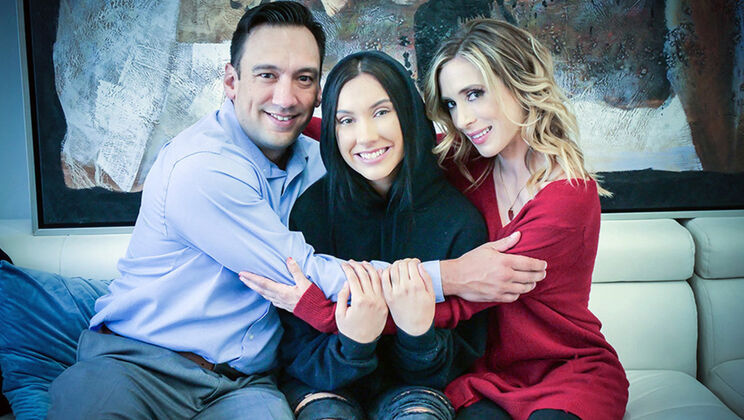 [FosterTapes] - Taboo Foster Family Threesome