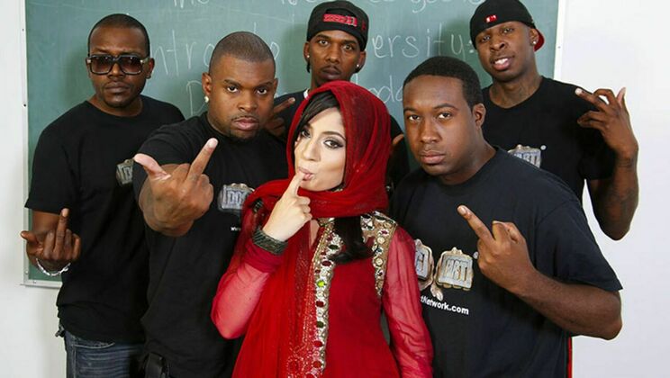 [BlacksonBlondes] - Nadia Ali's Interracial Gangbang - Rico Strong - Charlie Mac - Jon Jon - Nadia Ali - Jack Blaque