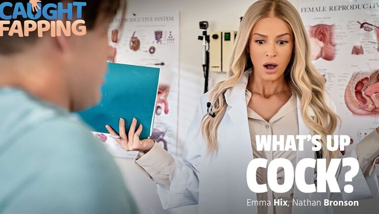 [CaughtFapping] - Ball Play and Fucking with Nathan Bronson - Nathan Bronson - Emma Hix