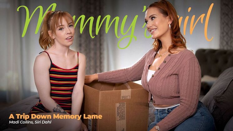 [Girlsway] - Stepdaughter Siri Dahl Rimming MILF Madi Collins’ Ass - Madi Collins - Siri Dahl