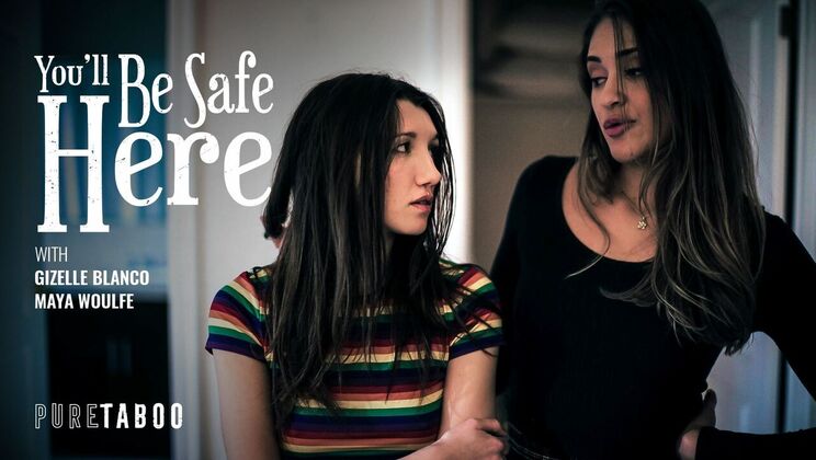[PureTaboo] - Teen Brunettes Get Intimate - Safe and Sound - Gizelle Blanco - Maya Woulfe