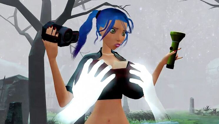 Hardcore Ghost Interracial Sex