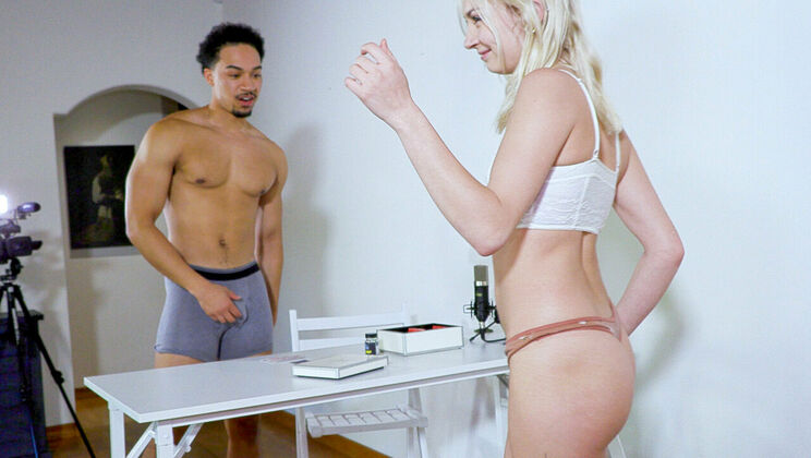 [HotGuysFuck] - Clara Fargo: A Blonde Beauty with Black Desire - Clara Fargo - CK Washington
