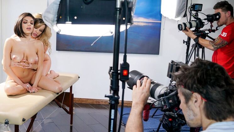 Brunette & Blonde Babe: A Lesbian BTS Adventure