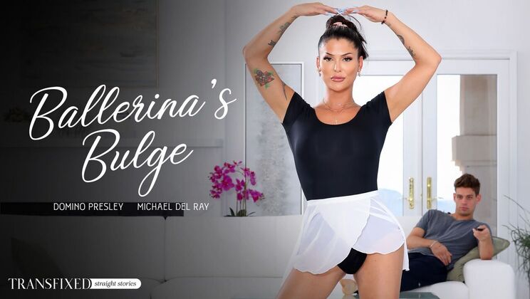 [Transfixed] - Ballerina's Bubble Butt Gets Pounded - Michael DelRay - Domino Presley