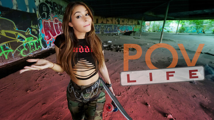 Nicole Aria's Skating Seduction